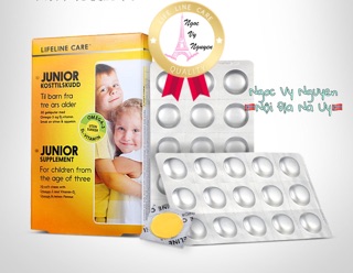 DẦU CÁ DHA JUNIOR LIFELINE CARE NA UY