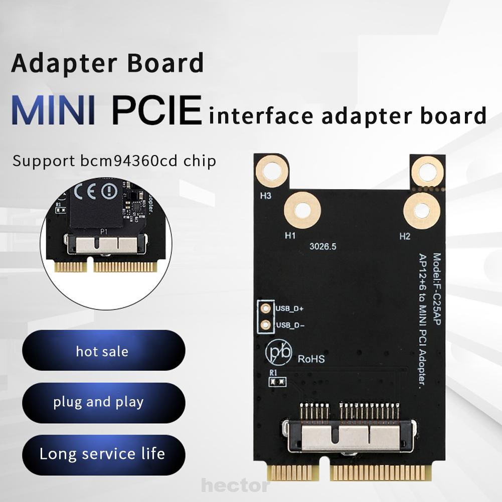Mô Đun Wifi Bcm94360Cd 2.4ghz Mini Pcie Bt4.0