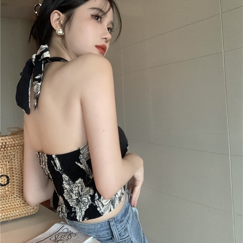 Áo Hai Dây Cổ Chữ v Thời Trang Quyến Rũ Cho Nữ