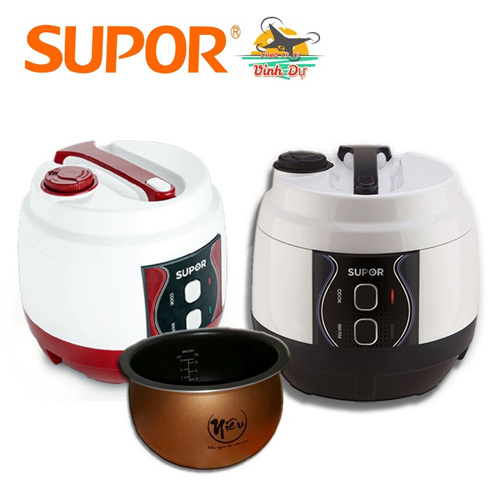Nồi cơm điện niêu Supor CFXB50YB13VN-50 - Nồi ruột Niêu chống dính cao cấp chính hãng