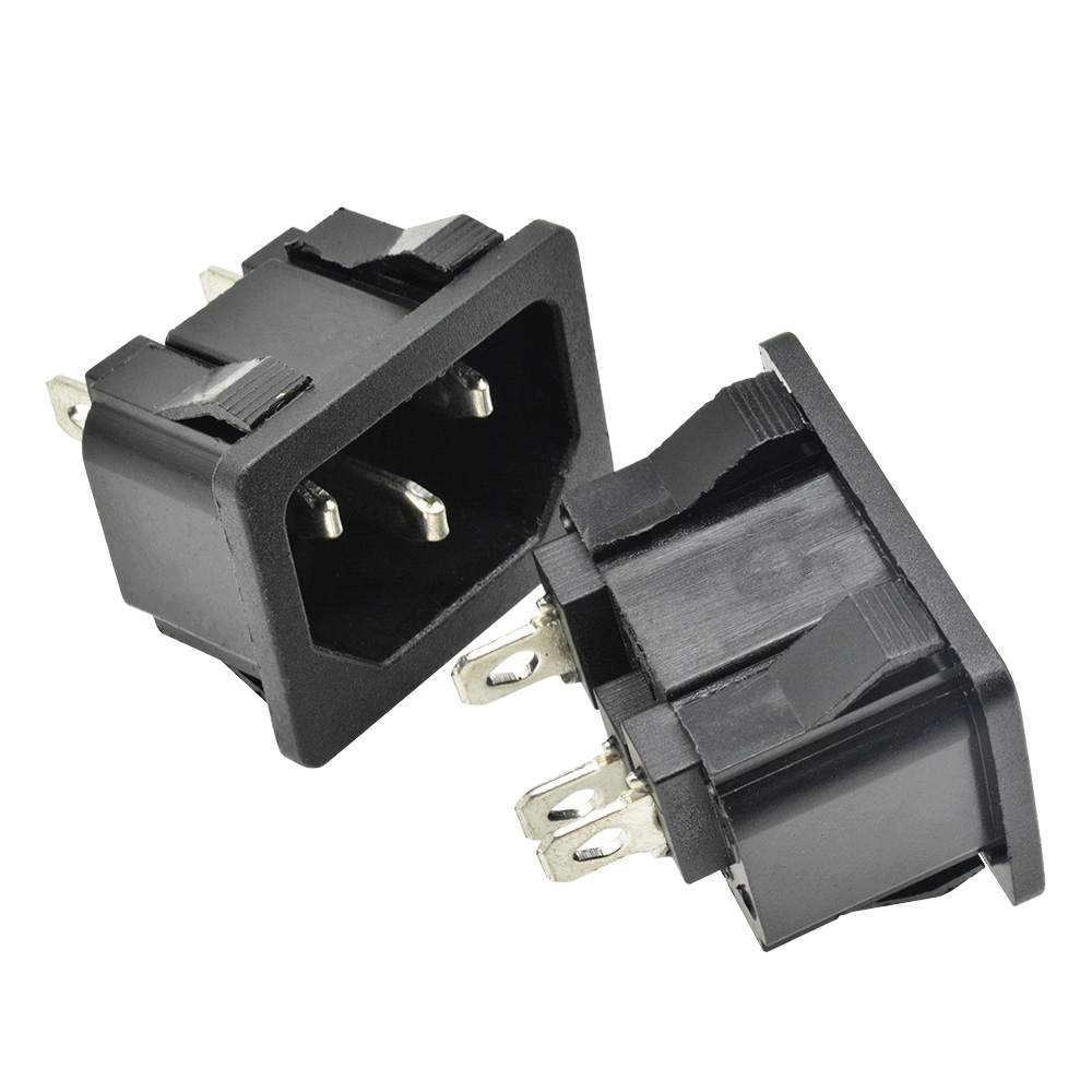 Ổ cắm dây nguồn chuyển đổi DIYMORE AC 250V 10A IEC 320 C14