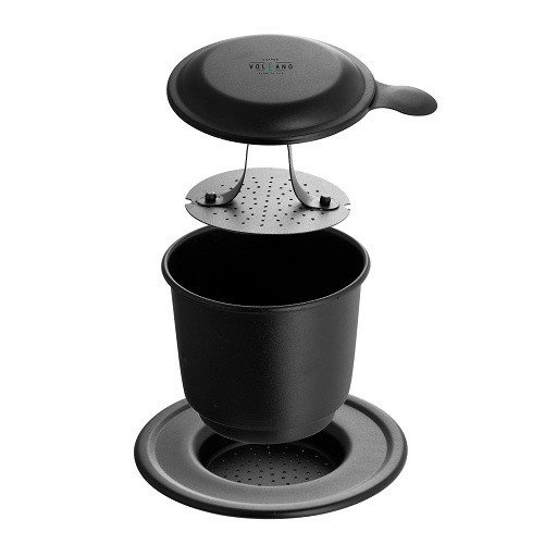 Phin màu pha cà phê, phin Anode cao cấp, phin nhôm màu khắc logo thương hiệu khách hàng, Phin nhôm không màu cao cấp