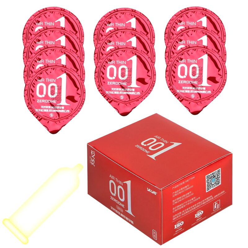 Bao cao su OLO 0.01 Đỏ Nữ Thần, Siêu mỏng,truyền nhiệt tốt - Hộp 10 bcs