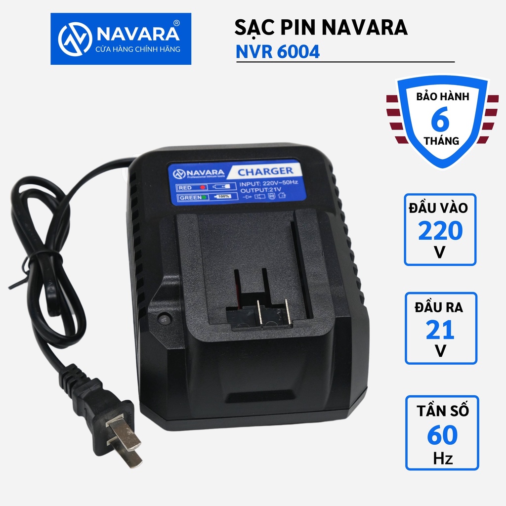 Đế sạc siết bulong NAVARA 6004