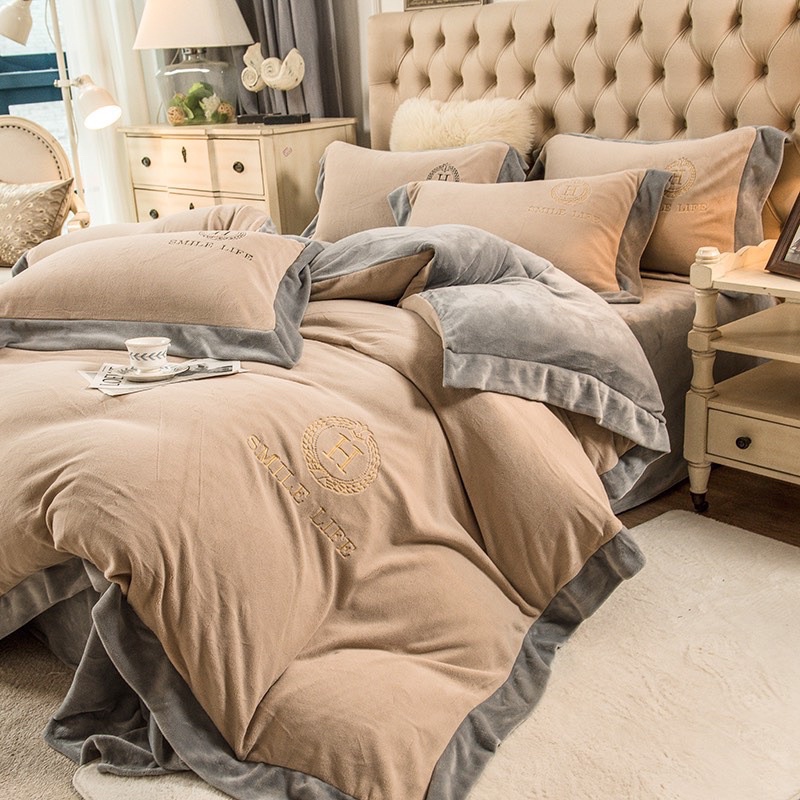 Chăn ga gối nỉ nhung tuyết sữa cao cấp nhập khẩu mềm mại ,chăn mền ga gối nỉ nhung tuyết sữa mện mịn cực kì ấm áp