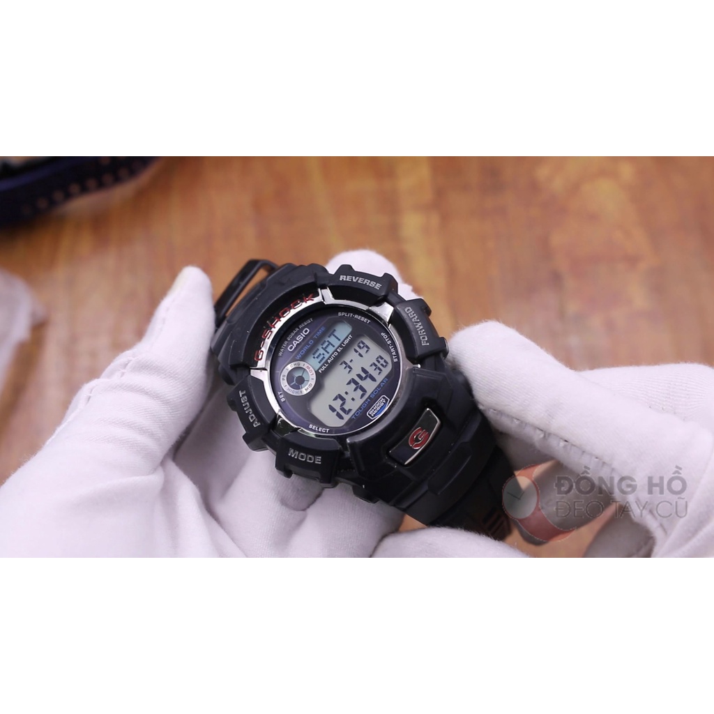 Đồng hồ nam Casio G-Shock G2310R-1 còn hoạt động vỏ còn tốt, máy và núm hỏng