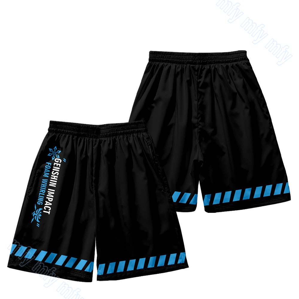 Quần Short Hóa Trang Genshin Impact GANYU HUTAO Size Lớn Cho Nam