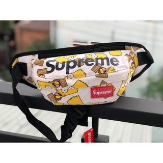 Túi Đeo Chéo Thời Trang Nam Nữ Superme 💝FREESHIP💝 Túi Bao Tử Vải Dù Phong Cách Hàn Quốc