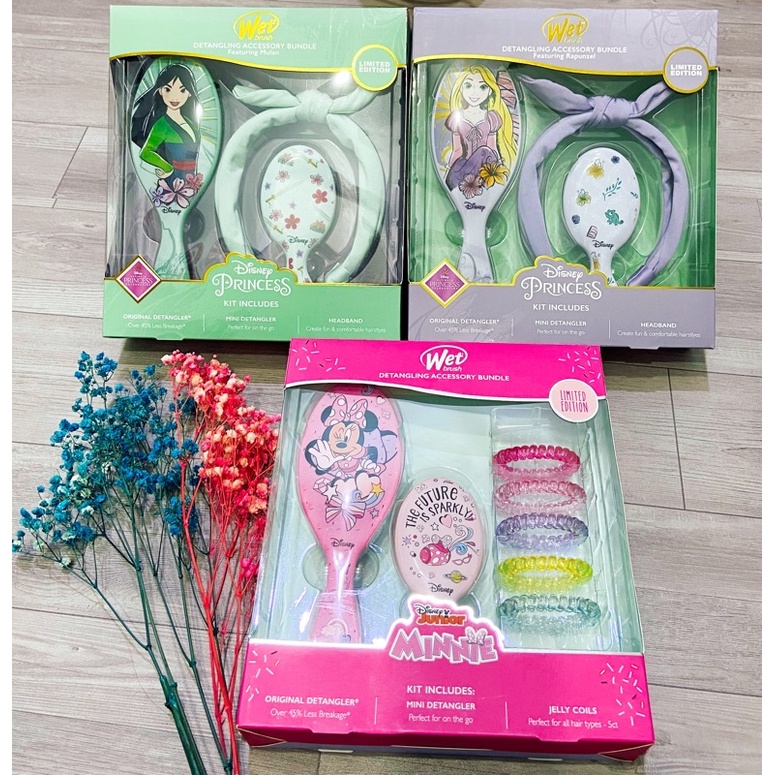 [BILL MỸ] SET LƯỢC GỠ RỐI WET BRUSH PHIÊN BẢN DISNEY FROZEN PRINCESS