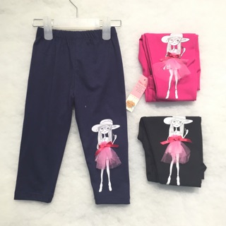 Quần legging dài bé gái xuất dư