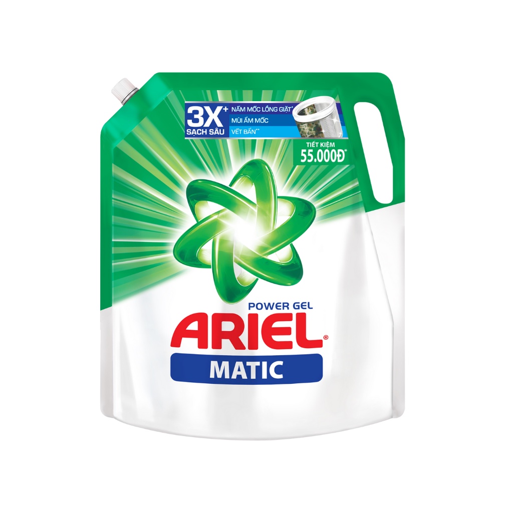 Ariel Matic nước giặt Túi 2.3Kg