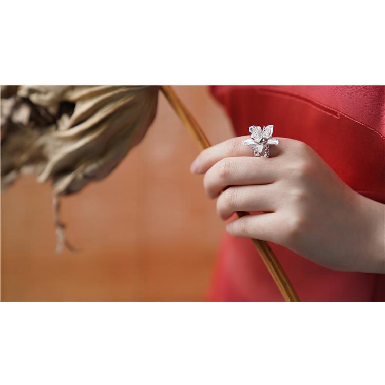 Chảo Mở♥Nhẫn Đeo Tay Kim Loại Hình Chai Rượu Thời Trang Âu Mỹ Cho Nữ