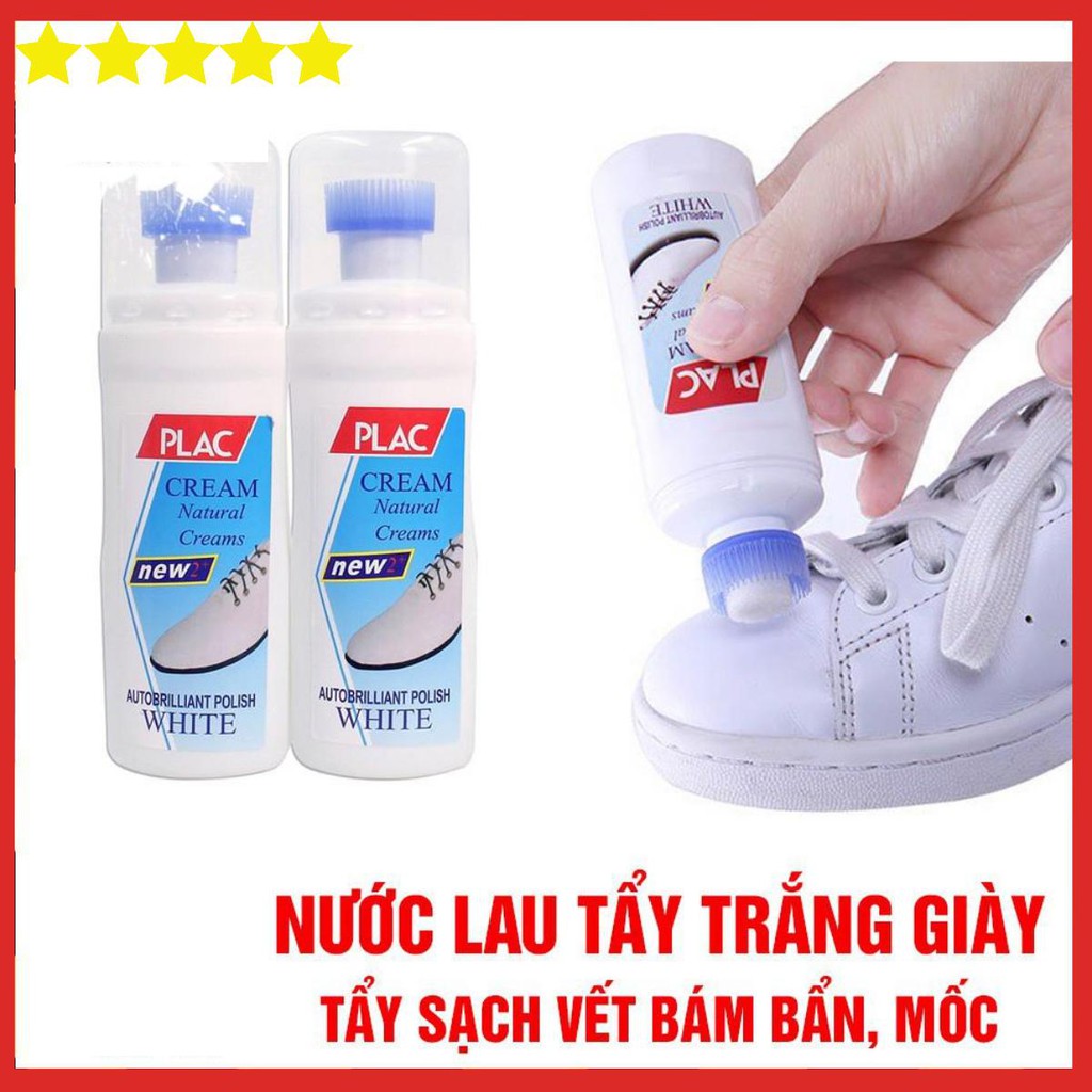 TẨY TRẮNG GIÀY PLAC - TẨY GIÀY SIÊU NHANH- SIÊU SẠCH