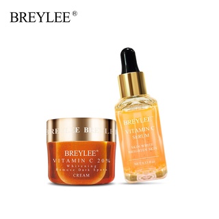 Set 2 serum và kem BREYLEE chứa vitamin C làm trắng da