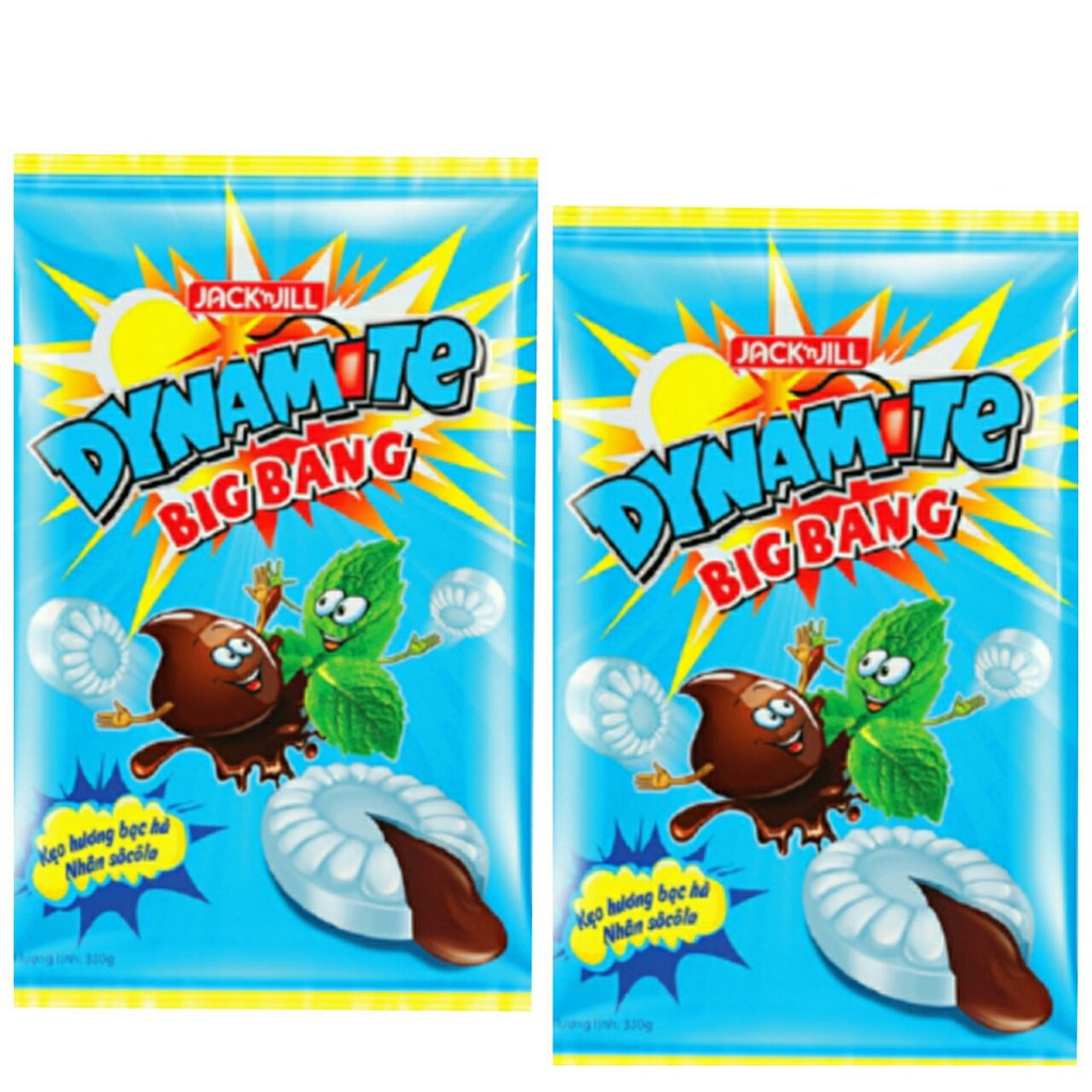 Kẹo Dynamite Bạc Hà Nhân Socola 60g