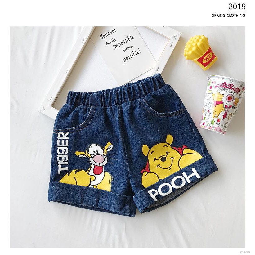 Bộ áo thun cộc tay in hình + quần short cho bé