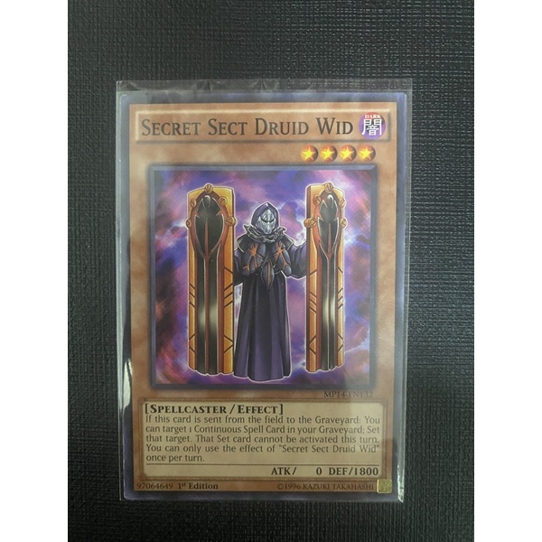 Thẻ bài Secret Sect Druid Wid- MP14-EN132