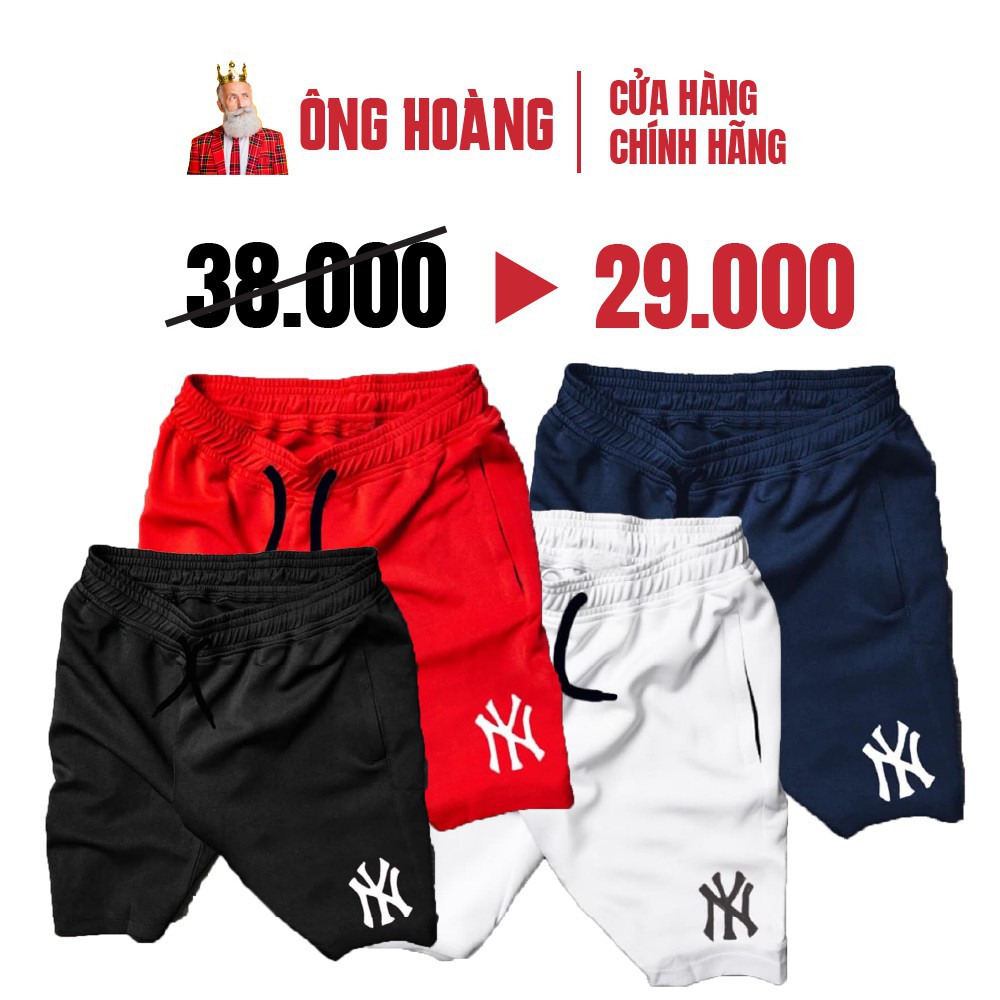 Quần short thể thao nam, tập gym, đá banh, thun thể thao dày dặn, co giãn tốt, thun lạnh NY  ྇