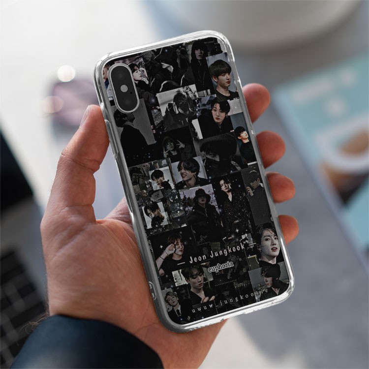 Ốp lưng Jeon Jungkook Euphoria COLD and DARK cho Iphone 5 6 7 8 Plus 11 12 Pro Max X Xr PAP20210033