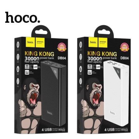 [CHÍNH HÃNG] Sạc Dự Phòng 30000mAh Hoco DB04 Hỗ Trợ 4 Cổng USB {BẢO HÀNH 12 THÁNG} | BigBuy360 - bigbuy360.vn