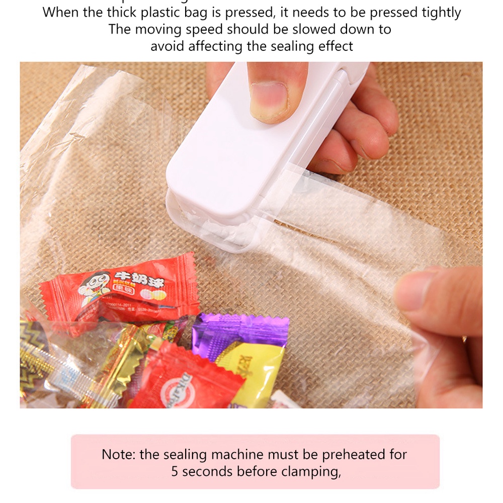 Máy Hàn Miệng Túi Nhựa Mini Cầm Tay Tiện Dụng Cho Nhà Bếp