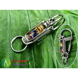 Móc tuỳ hưu xanh inox 308