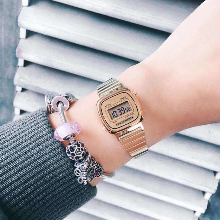 Đồng hỗ nữ LA670 đẹp, phong cách nhẹ nhàng, tinh tế, cá tính, chống nước 3ATM - WATCHES.VN
