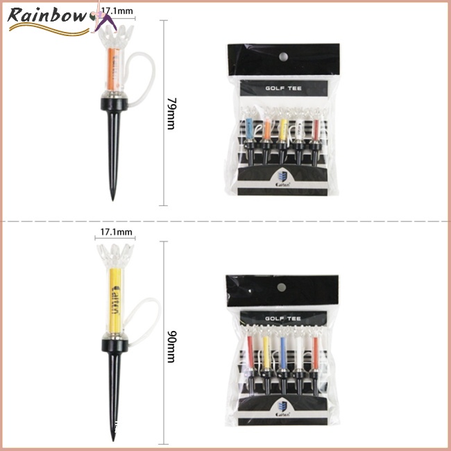 Set 5 Tee Golf Từ Tính Thân Thiện Với Môi Trường Có Thể Tái Sử Dụng