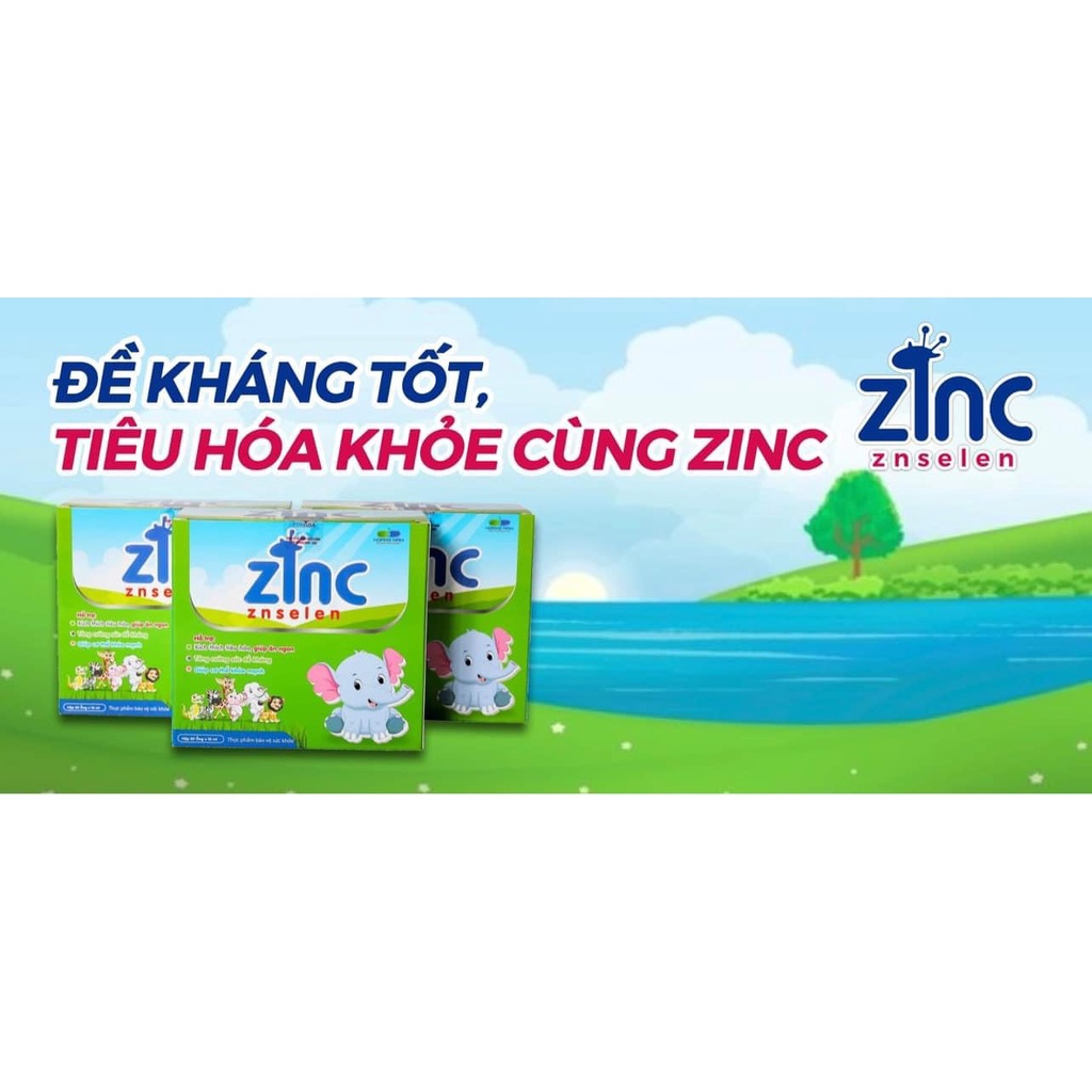 Siro Cho Bé Biếng Ăn Zinc Znselen Bổ Sung Kẽm, Giúp Trẻ Ăn Ngon, Cải Thiện Biếng Ăn, Tăng Sức Đề Kháng, Tiêu Hóa Tốt