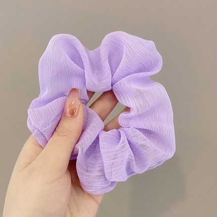 Set 5 Dây Cột Tóc Màu Tím Tươi Mới