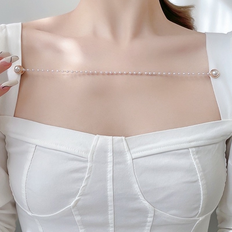 Dây Đeo Cổ Chống Trượt Cố Định Quần Áo Dành Cho Nữ