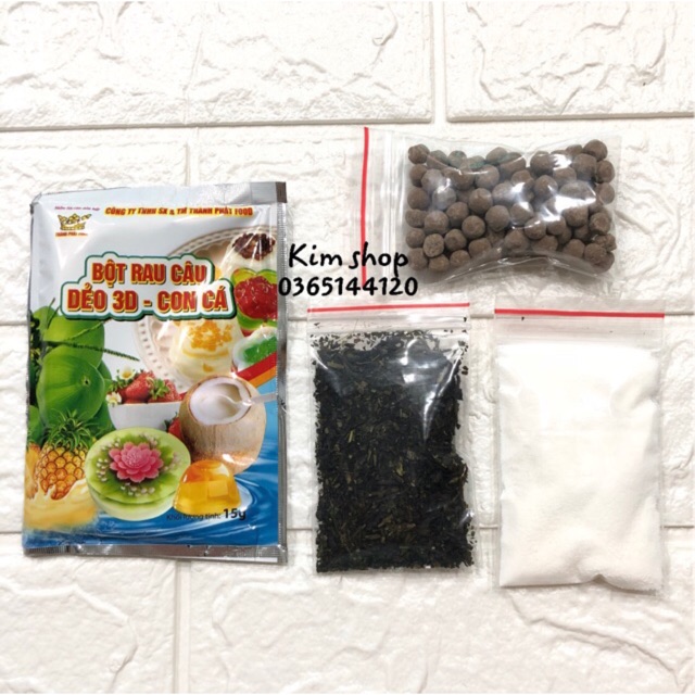 Set làm trà thái (tặng trân châu) trà VN thạch cá dẻo | BigBuy360 - bigbuy360.vn