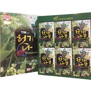 Nước Bổ Gan Hovenia TAEWOONG FOOD Hàn Quốc (Hộp 30 Góix70ml)