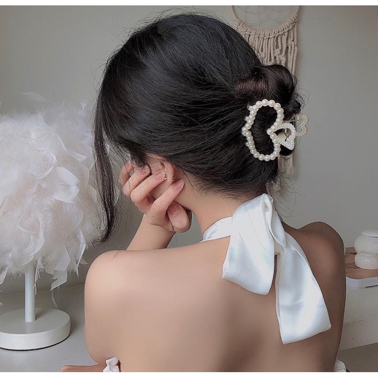 RẺ VÔ ĐỊCH  1 chiếc kẹp tóc ngọc phong cách Hàn quốc xinh xắn