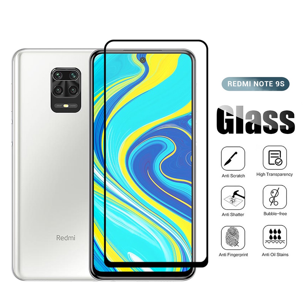 Tempered Glass Screen Protectors Film For Xiaomi Redmi Note 10 9 8 7 6 5 GO S2 4A 5A 7A 8A 9T 9A 9C T A C X 4X 8T 9S 10S Pro Max 4G 5G Full Frame Cover Anti Blue Light HD Transparent Clear Glass Film