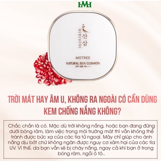 Phẩn Phủ Cushion Chống Nắng Lựu Sâm Motree