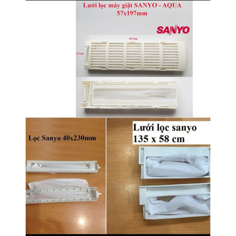 Túi lọc máy giặt Sanyo aqua