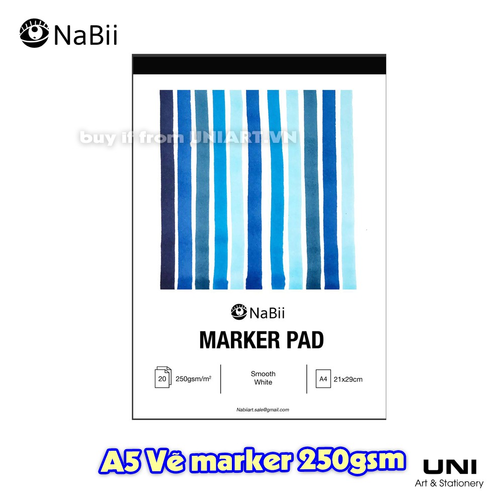 (THANH LÝ GIÁ GỐC) Ima Sketchbook - Marker Pad Nabii Artist