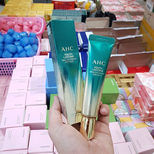 Kem Mắt AHC Season 7 Ageless Real Eye Cream For Face 12ml &30ml | BigBuy360 - bigbuy360.vn