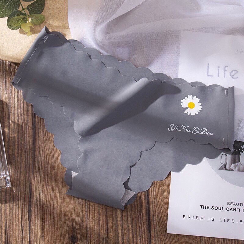 QUẦN LÓT NỮ❤️combo 10 chiếc❤️ Quần lót su hoa cúc 415 không viền mép