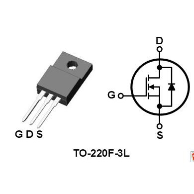 Mosfet 4N60 Kênh N TO-220 N-CH 4A/600V