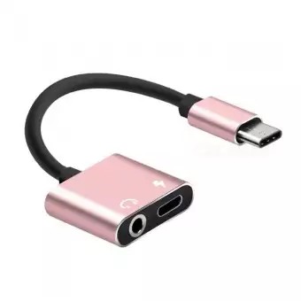 [ HCM ] Cáp Chuyển Type C ra 2 Đầu ( Sạc Và Jack 3.5mm)