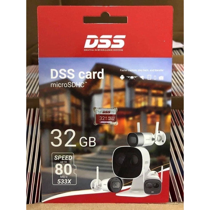 Thẻ nhớ 32G chính hãng DSS chuyên dụng cho camera giám sát