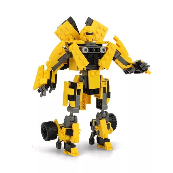 Đồ chơi lắp ráp Pohanu ghép hình robot transformers Gudi 8711