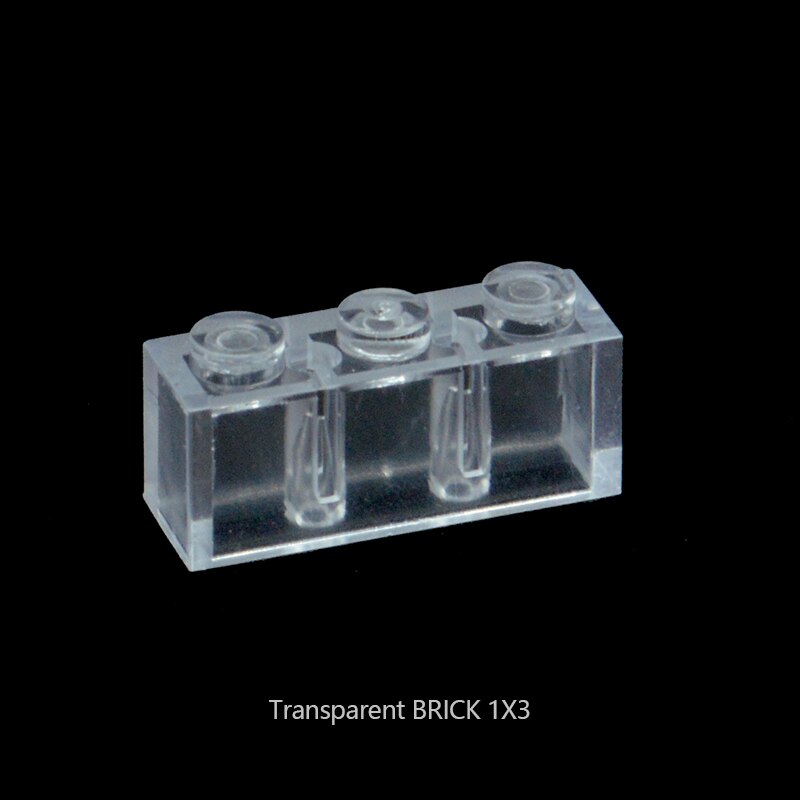 Đồ Chơi Lắp Ráp Trong Suốt Kích Thước 1x2 2x3 2x4 1x1