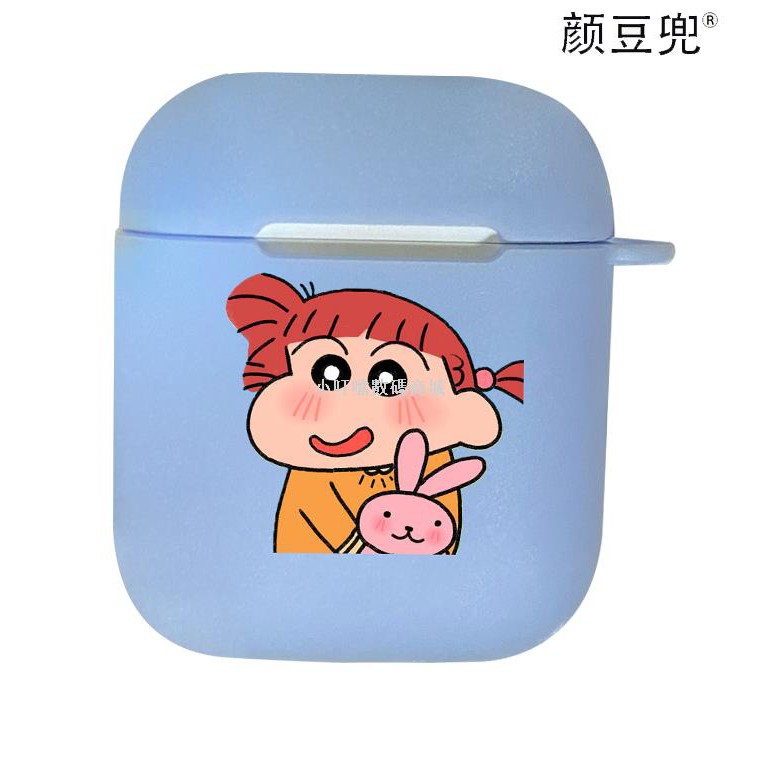 Vỏ Bọc Hộp Sạc Tai Nghe Không Dây Airpods 2 / 3 Thiết Kế Hình Cậu Bé Bút Chì Shin Dễ Thương | BigBuy360 - bigbuy360.vn