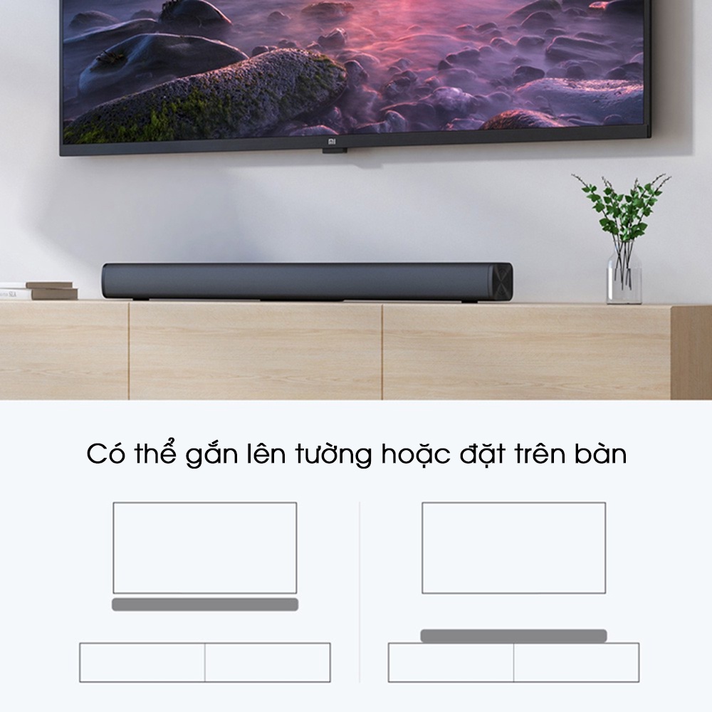 Loa soundbar TV Redmi Hỗ trợ Bluetooth 5.0 Dễ lắp đặt Công suất 30W Âm thanh tuyệt đỉnh