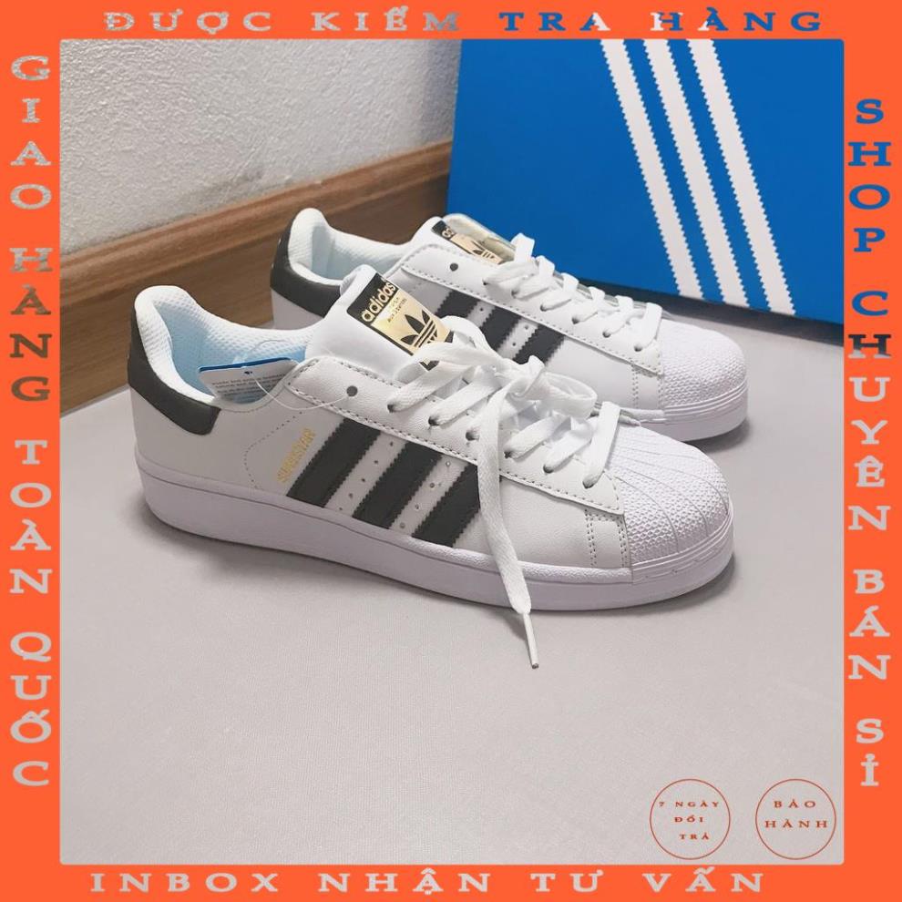 Giày Superstar da miếng kiểu dáng classic lên chân cực đẹp fullbox mới về tại shop. - duonghoashop