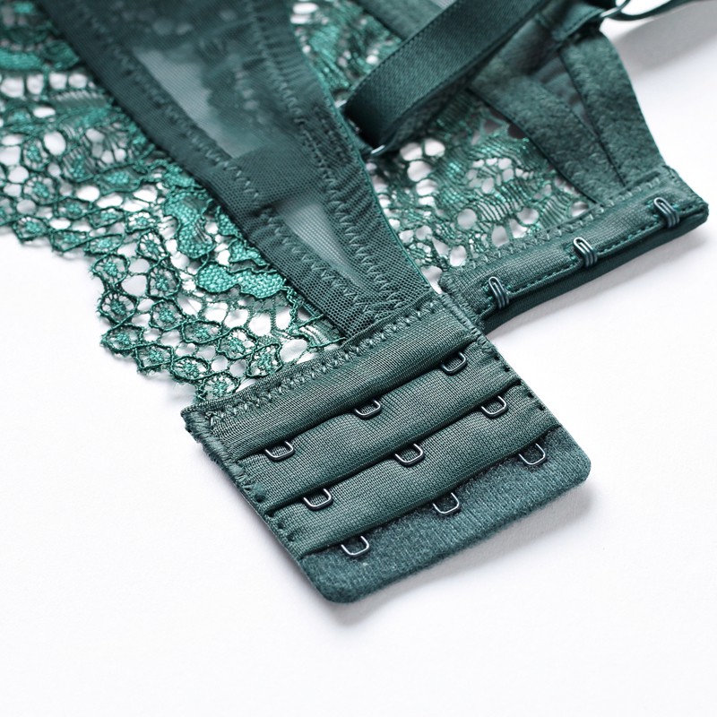 Bộ Đồ Lót Varsbaby V426 Phối Ren Nâng Ngực Phong Cách Gợi Cảm Cho Nữ