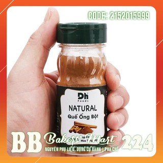 [Freeship] Quế ống bột DH Foods NATURAL - Hủ 40gr